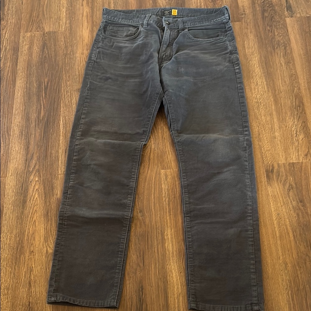 J. Crew Men's Dark Gray Straight Jeans - Picture 1 of 8